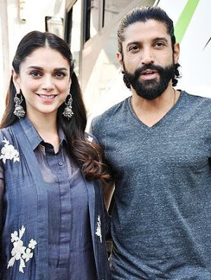 Aditi Rao Hydari with Farhan akhtar