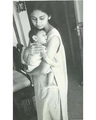 Aditi Rao Hydari Childhood photo