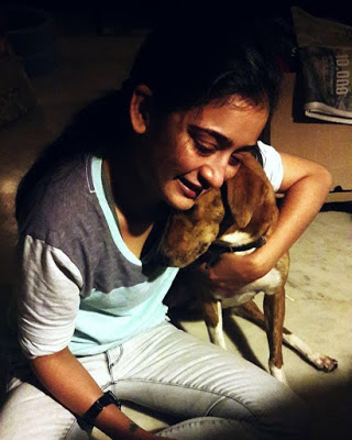Akshara  Haasan love Dogs
