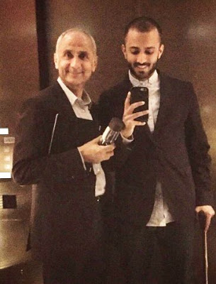 Anand Ahuja with father Harish Ahuja