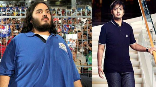 Anant Ambani before and  after loosing weight