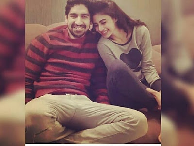 Ayan Mukerji with Mouni Roy