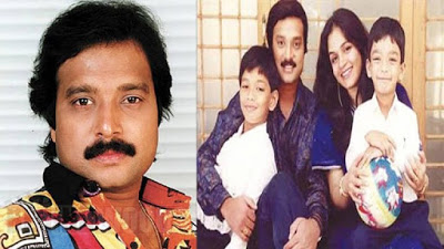 Gautham Karthik childhood photo with parents