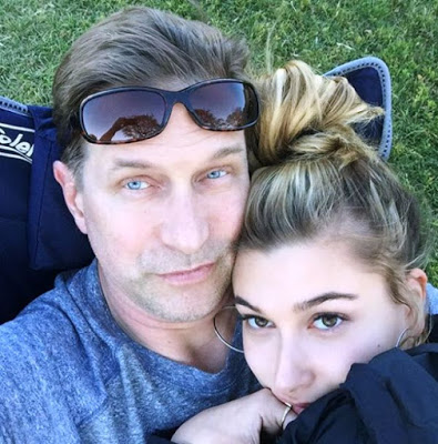 Hailey with Father Stephen Baldwin