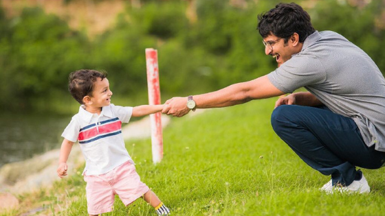 Nani with his son Arjun Ghanta