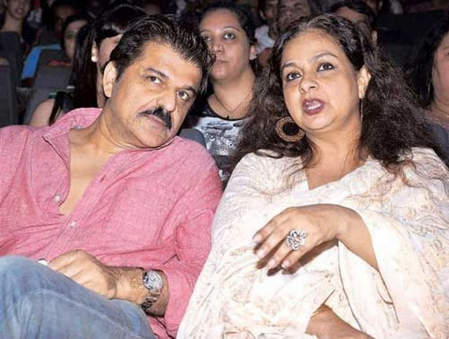 Neelima Azeem with Rajesh Khattar