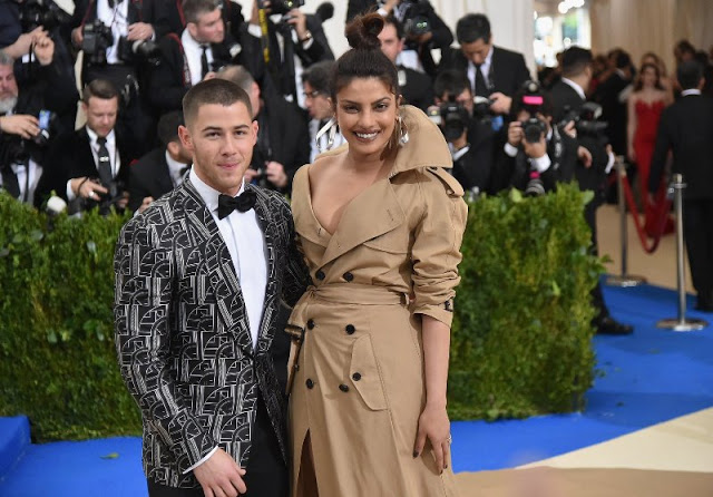 Priyanka Chopra with Nick Jonas