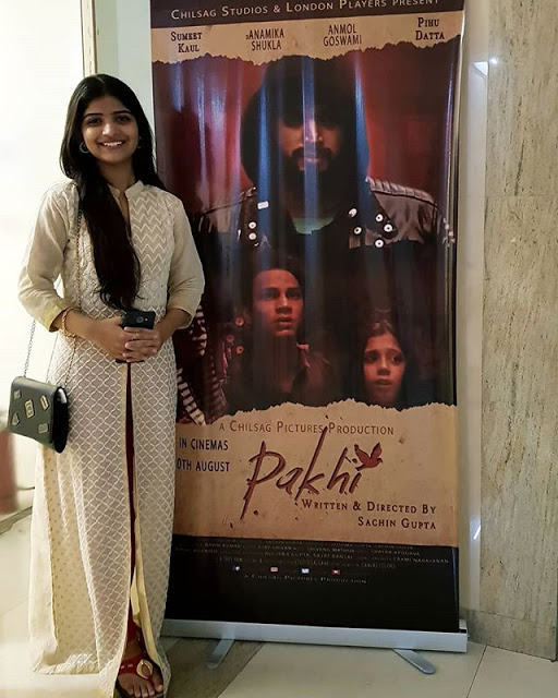 Prateeksha playback singer in the Pakhi movie