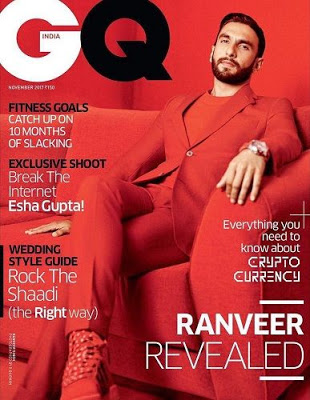 Ranveer in GQ magazine