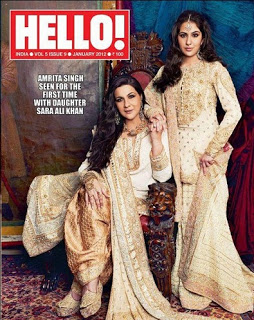 Hello Magazine with Amrita and Sara