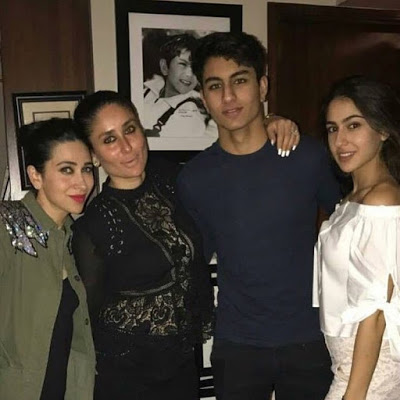 Sara ali Khan with Kareena Kapoor