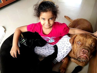 Sonakshi Save with Dogs