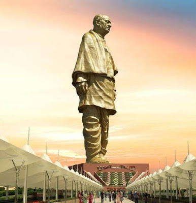 Statue of Unity created by Ram Sutar