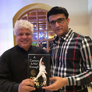 Suhel Seth with Sourav Ganguly