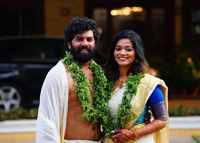 Sunny Wayne with Renjini Kunju