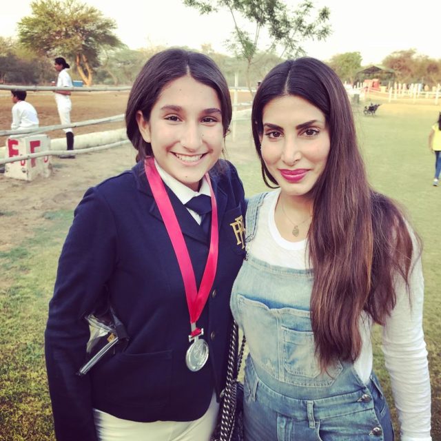 Priya Sachdev with her daughter Safira Chatwal