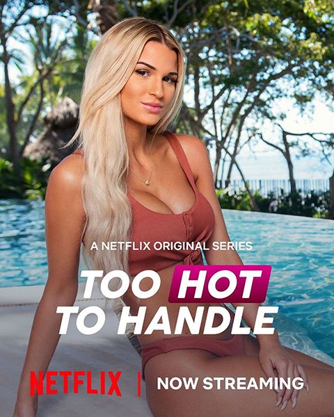 Haley Cureton in the Netflix original Too Hot To Handle series poster