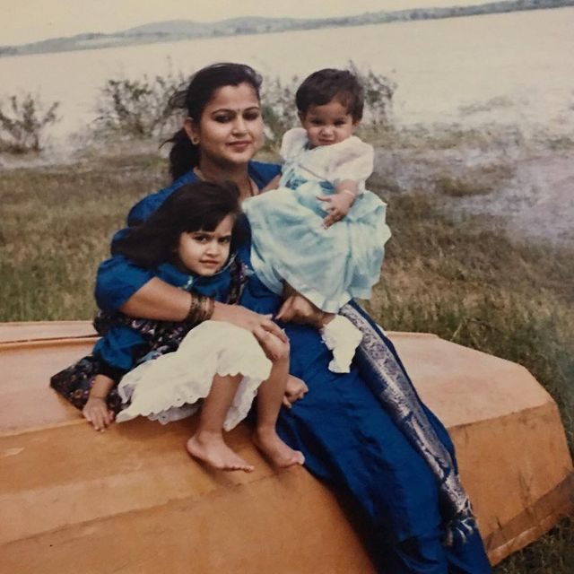 Kriti Kharbanda Childhood photo