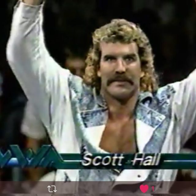 Scott Hall at young age